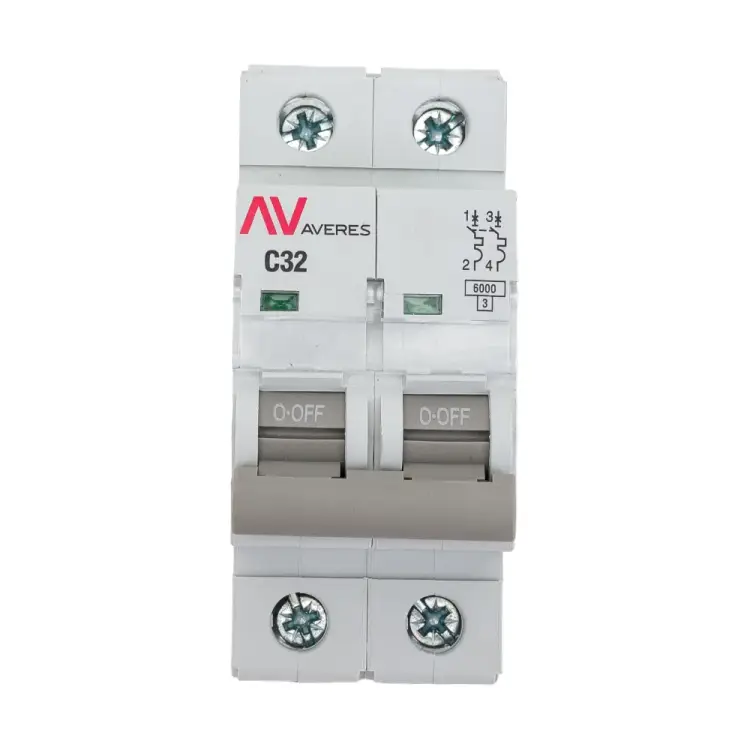 Автоматический выключатель EKF AV-6 AVERES mcb6-2-32C-av