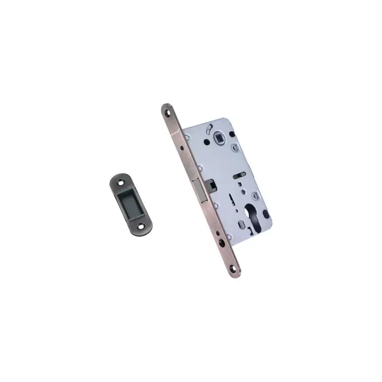 Бесшумная магнитная защелка под ключевой цилиндр ARCHIE LM 5212CL BH 940000000516