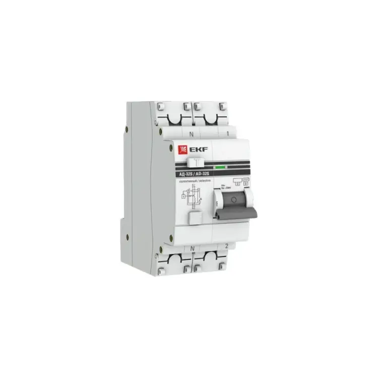 Дифференциальный автомат EKF PROxima АД-32 DA32-25-100S-pro