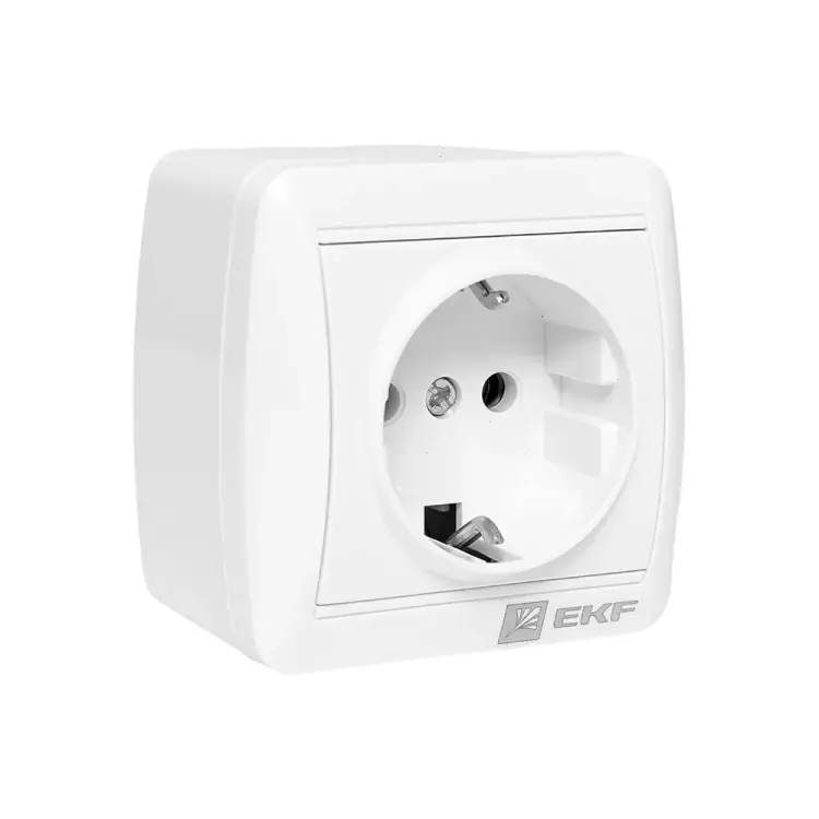 Одноместная розетка EKF владивосток EQR16-029-30-54
