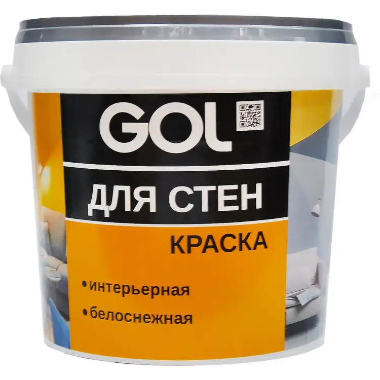 Акриловая краска для стен Palizh GOL ВД-АК-2180 11605770