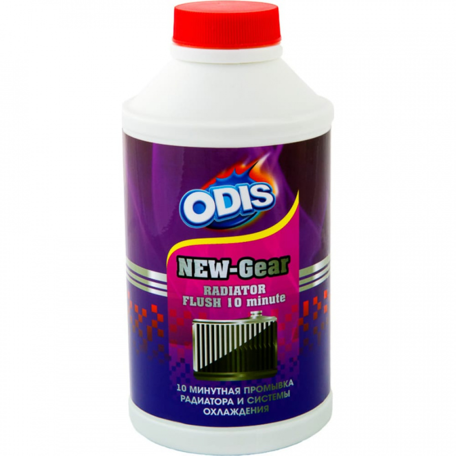 Десятиминутная промывка радиатора и системы охлаждения ODIS Super radiator cleaner