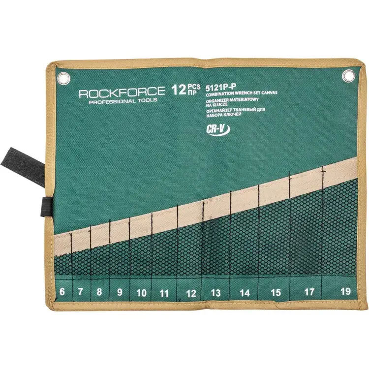 Тканевый органайзер для набора ключей Rockforce RF-5121P-P(59136)