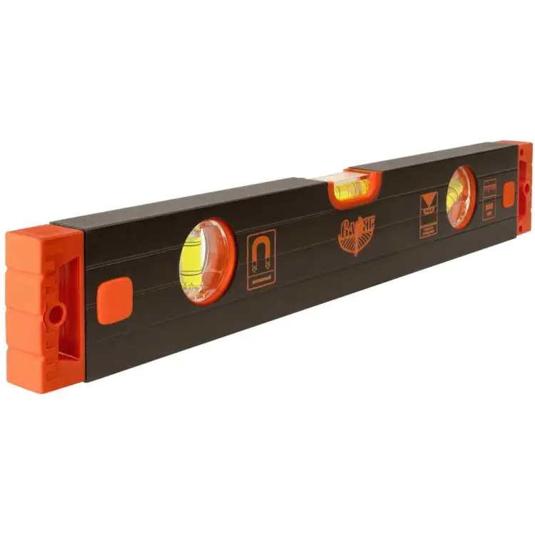 Магнитный усиленный фрезерованный уровень ВАРЯГ КТ 60-2 40371 тов-165911