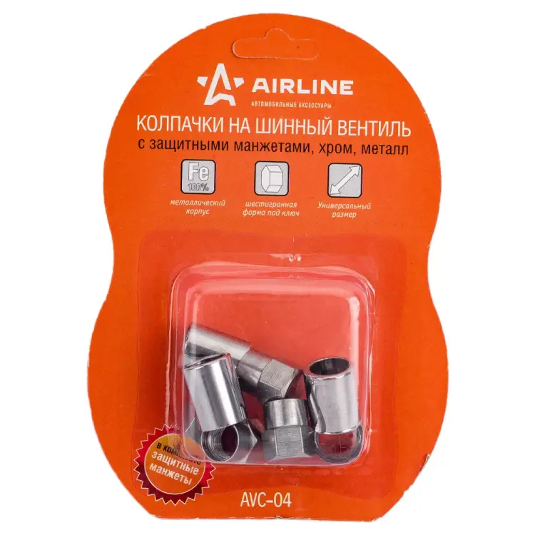 Колпачки на шинный вентиль Airline AVC-04 Колпачки на шинный вентиль Airline AVC-04