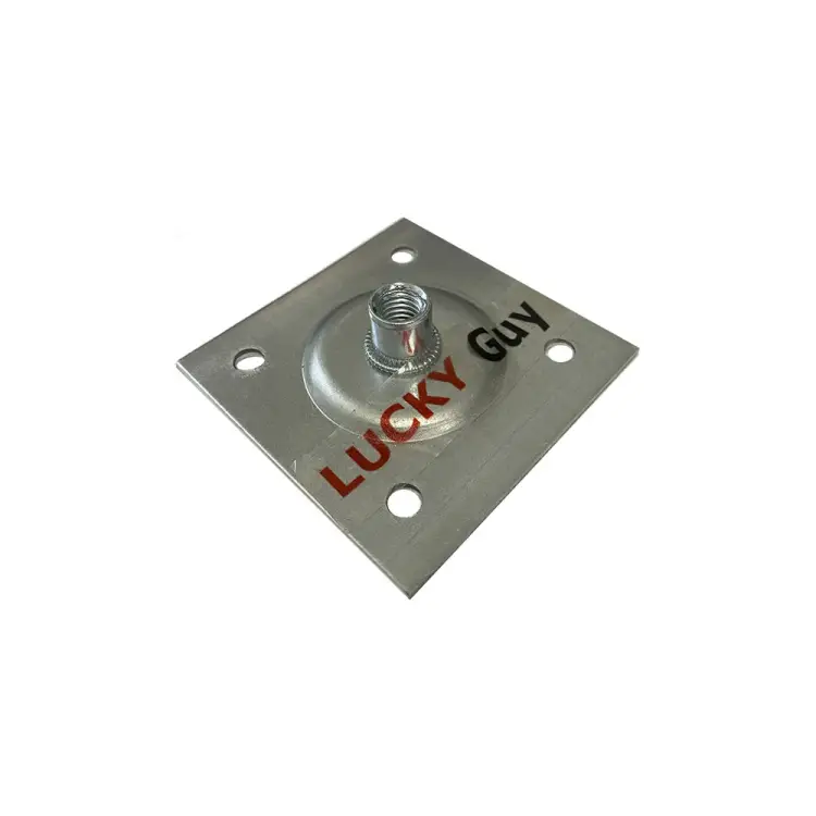 Облегченная оцинкованная опорная пластина Lucky Guy 200 01 6060 М8 0р