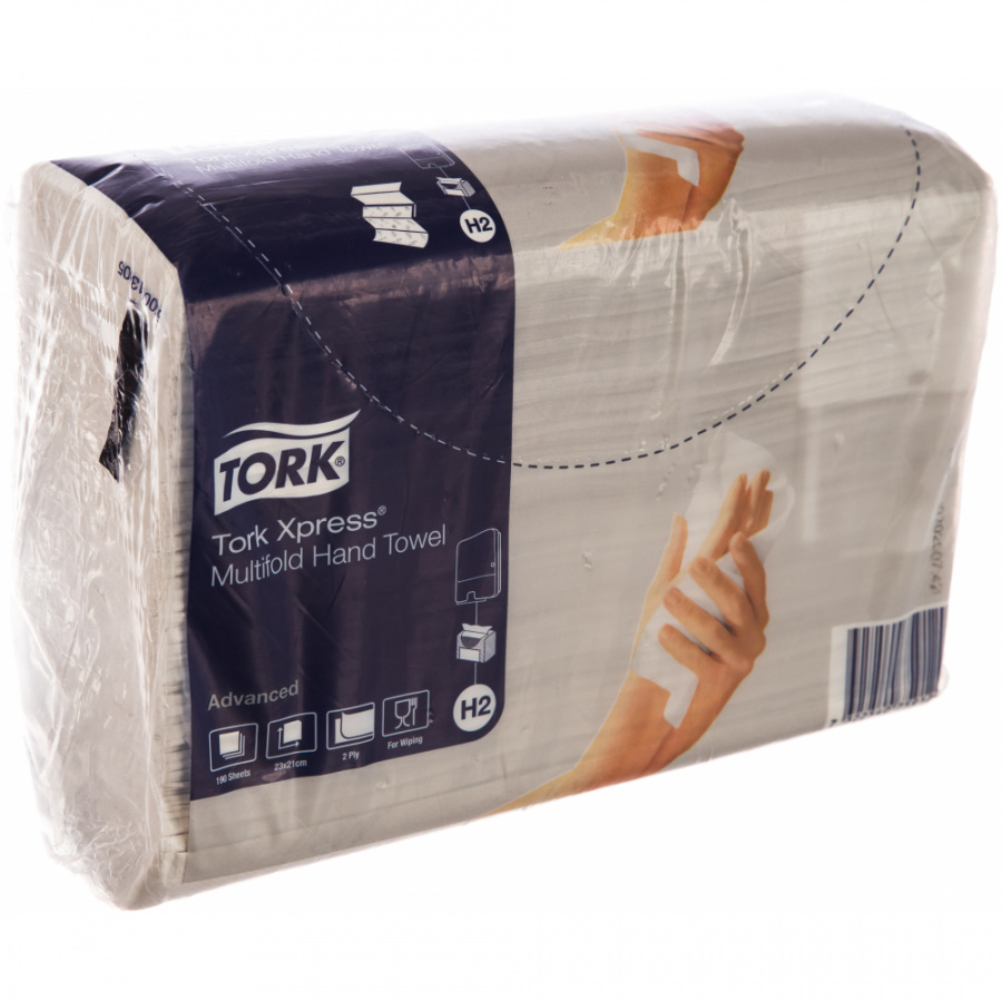 Двухслойное бумажное полотенце TORK Advanced Multifold