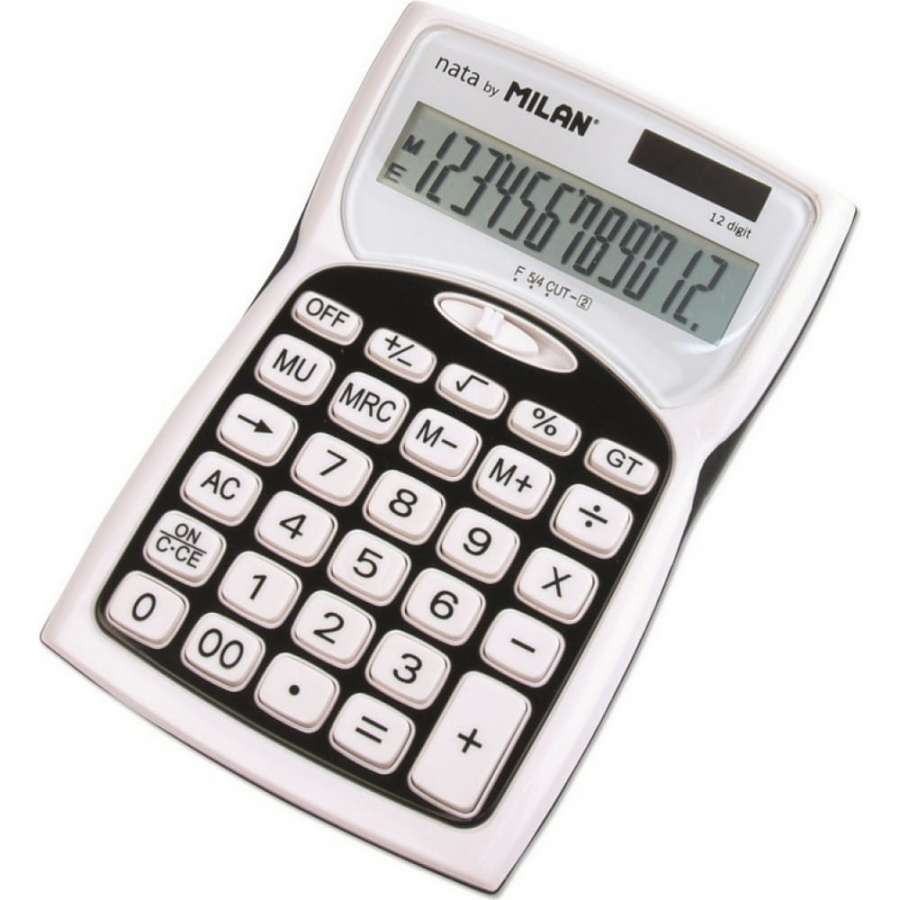 Настольный полноразмерный калькулятор Milan 152012BL 1095844