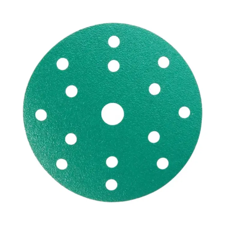 Диск шлифовальный Abraforce Green Film на плёночной основе 15 отверстий, 150 мм, Р2000 181340 Диск шлифовальный Abraforce Green Film на плёночной основе 15 отверстий, 150 мм, Р2000 181340