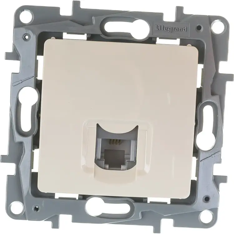 Телефонная розетка Legrand Etika 672340
