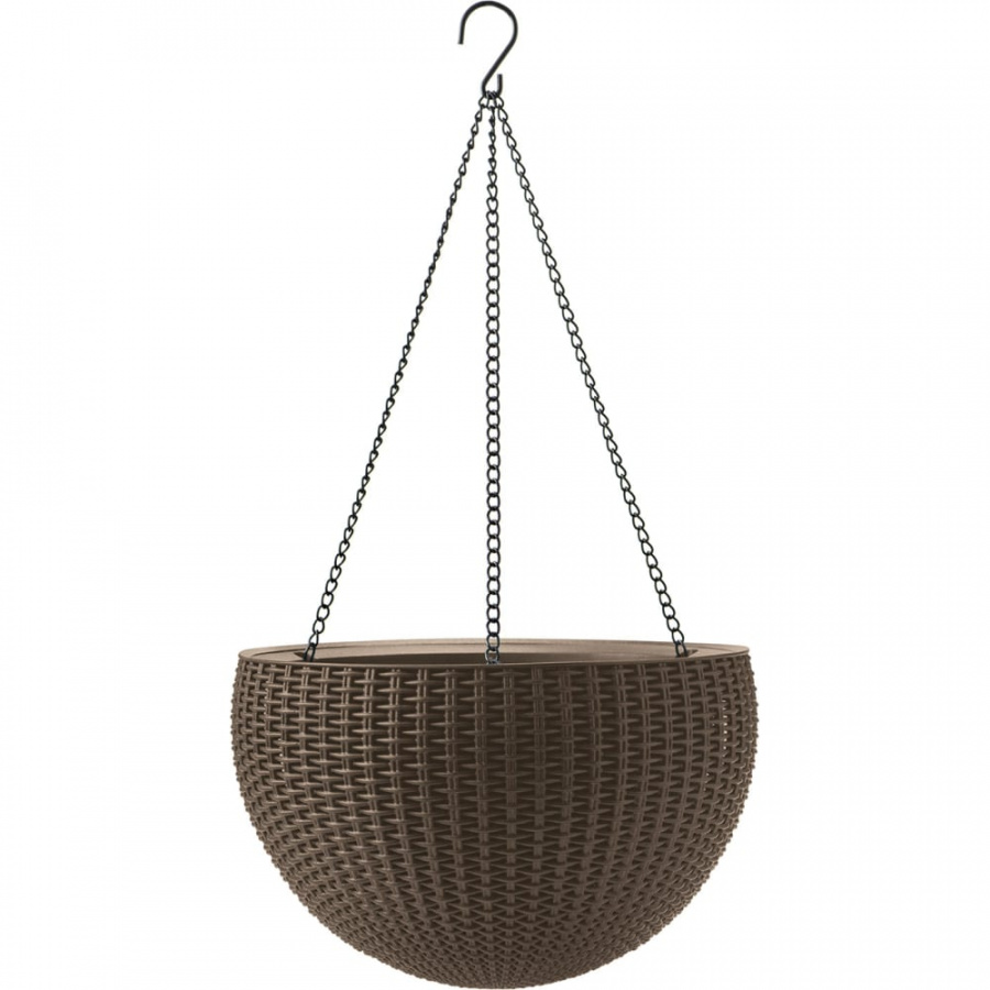 Подвесное кашпо Keter Rattan Style Hanging