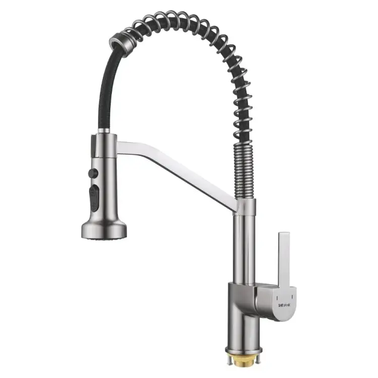 Пружинный смеситель для кухни SHEVANIK S963L