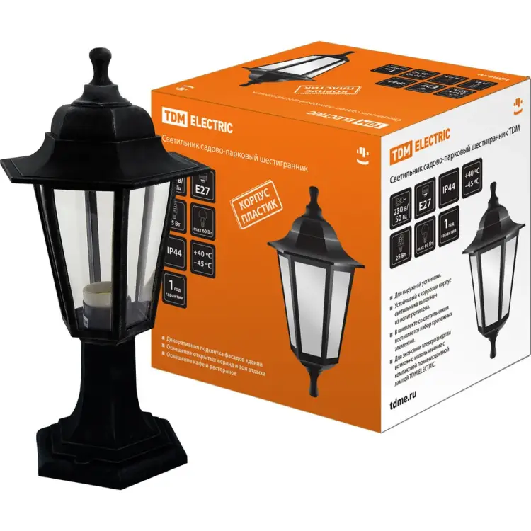 Садово-парковый светильник TDM ELECTRIC НТУ 06-60-001 SQ0330-0702