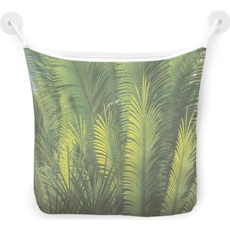 Настенная сетка-органайзер для ванной для игрушек JOYARTY Стена из папоротника tgb_19473