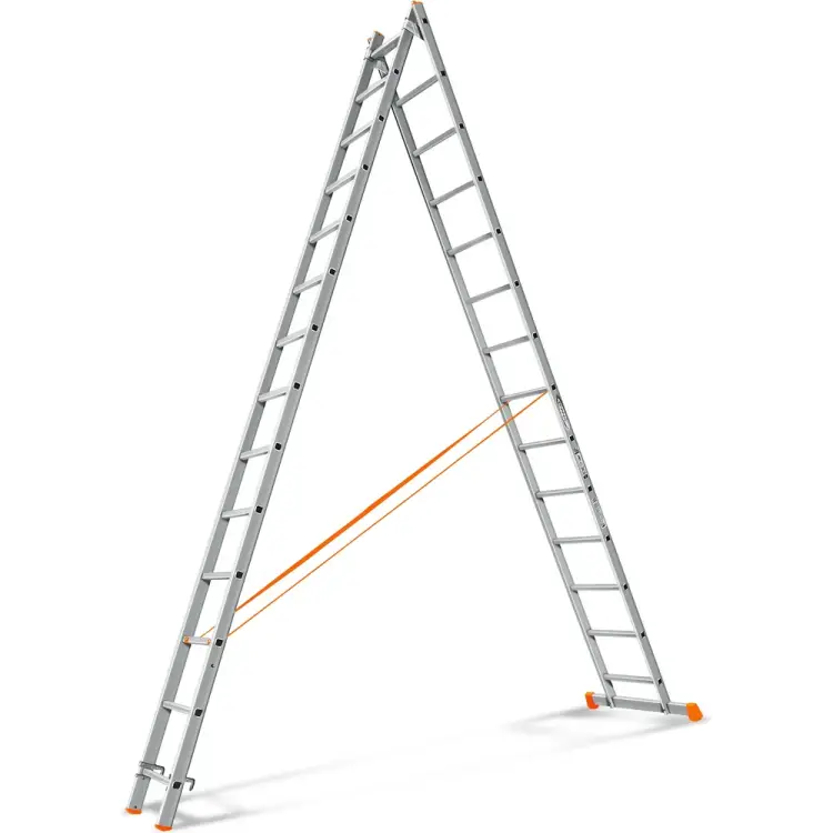 Двухсекционная лестница Эйфель Гранит 2х14