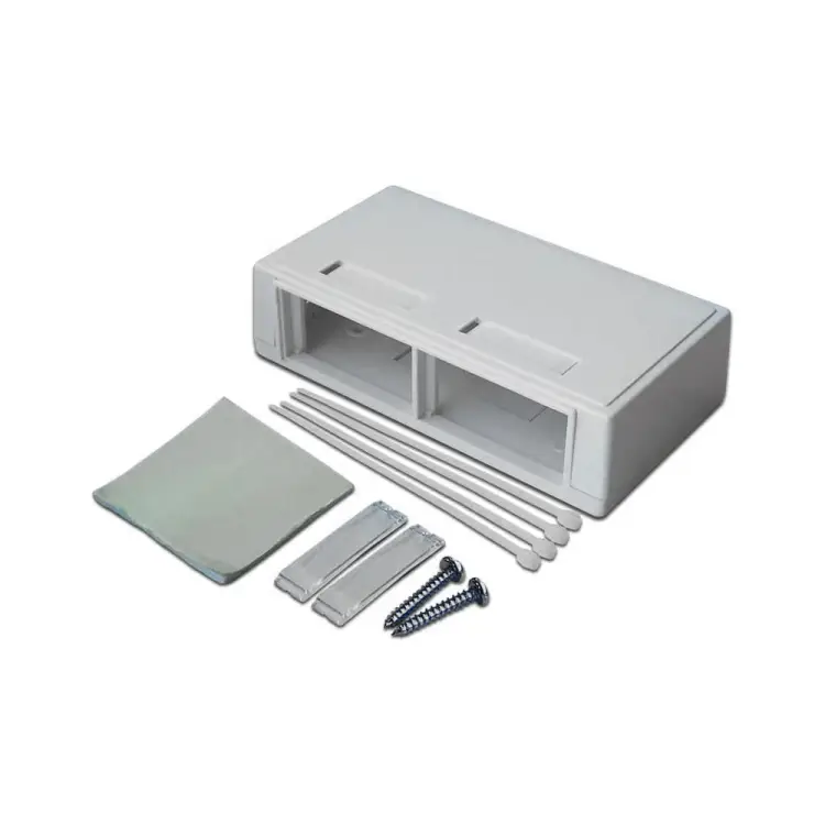 Настенная коробка LANMASTER LAN-MB-M4-WH