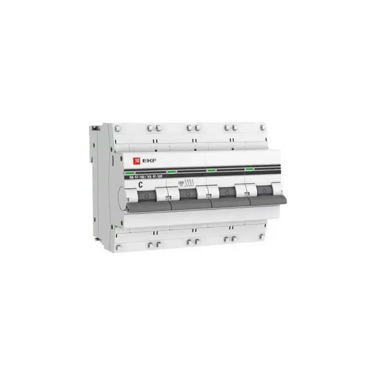 Автоматический выключатель EKF ВА 47-100 PROxima mcb47100-4-40C-pro