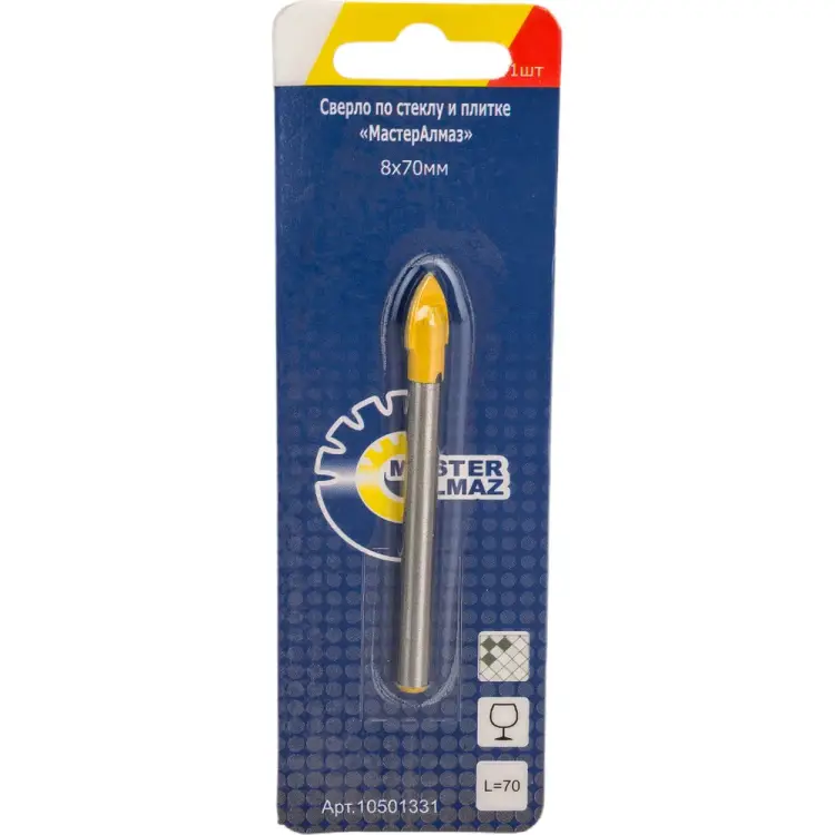 Сверло по стеклу и плитке МастерАлмаз 10501331
