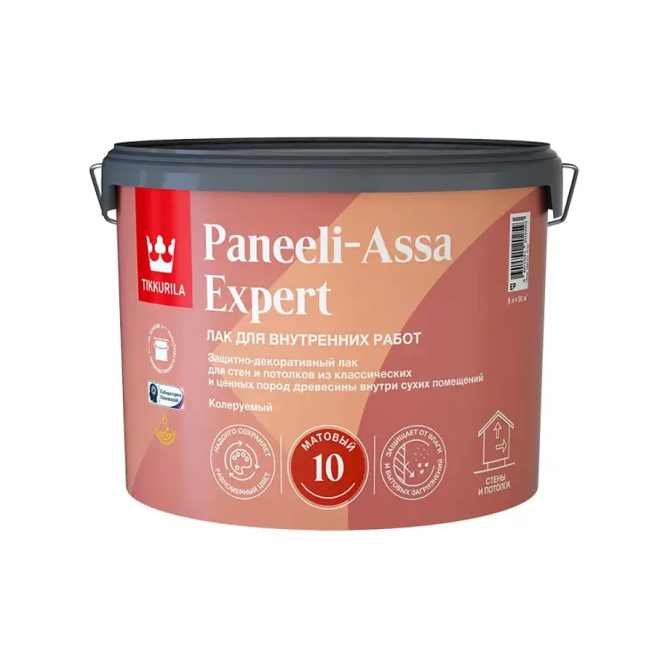 Акрилатный лак для дерева Tikkurila paneeli-assa expert 700014046