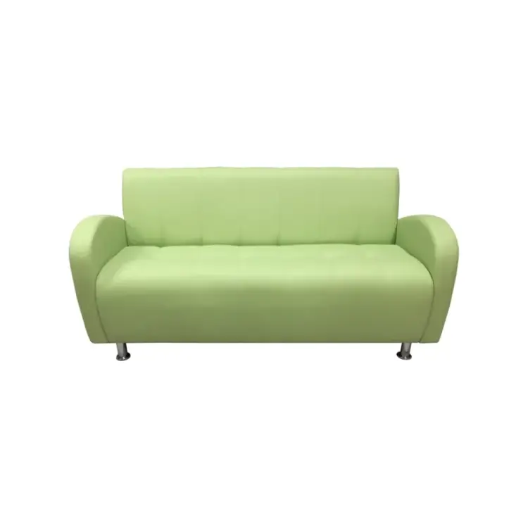 Трехместный диван Мягкий Офис салатовый АЛФ301СЛТ
