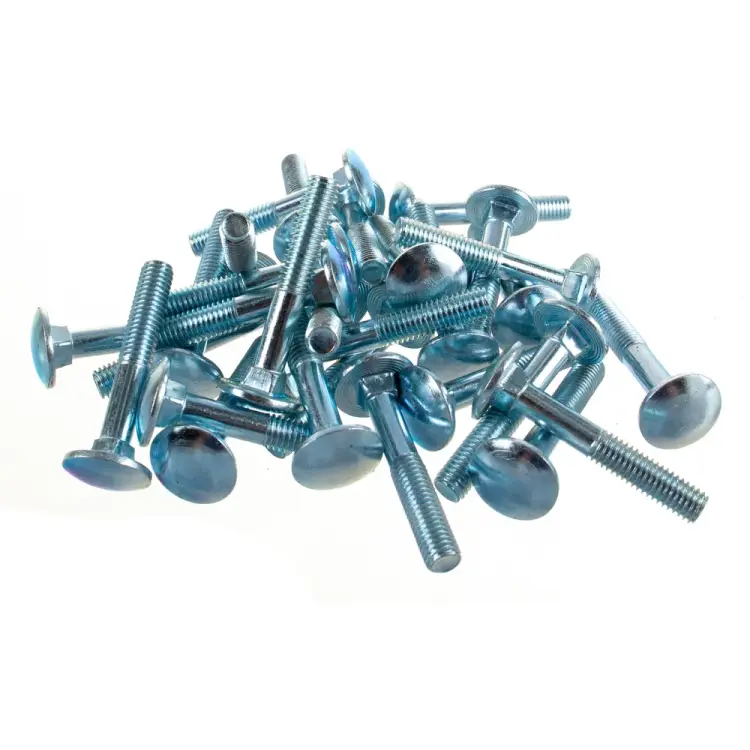 Мебельный болт качественный крепеж 8x50 DIN603 (30 шт.) 0300735