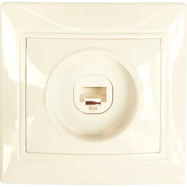 Компьютерная розетка Smartbuy Венера SBE-01w-S1-RJ