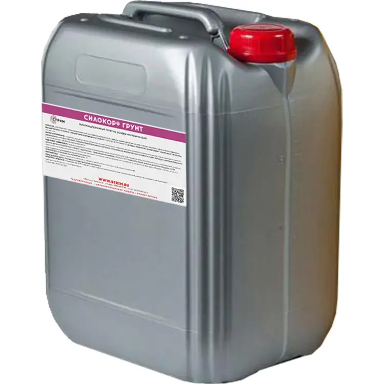 Универсальный грунт для бетона металла СТРИМ Силокор Грунт СКР0ГРТ0000