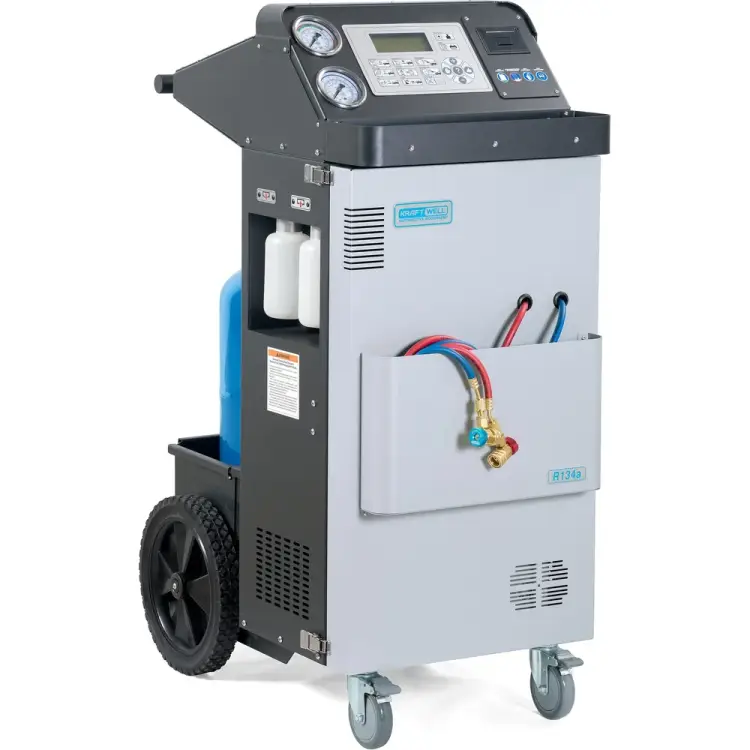 Установка для заправки автомобильных кондиционеров KraftWell AC2000