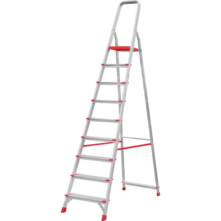 Алюминиевая стремянка Новая Высота 5110109 Алюминиевая стремянка Новая Высота 5110109