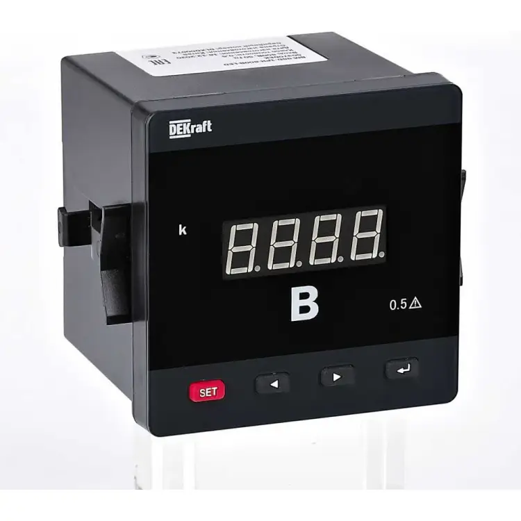 Цифровой вольтметр DEKraft ВМ-72D 50357DEK