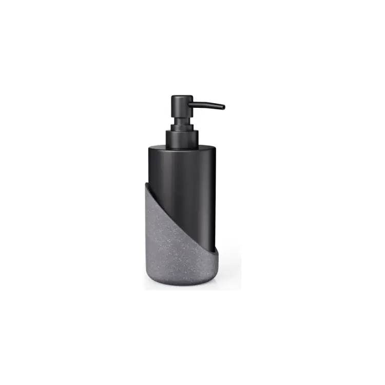 Настольный дозатор для жидкого мыла FORA Granit dark полирезин FOR-GRD021