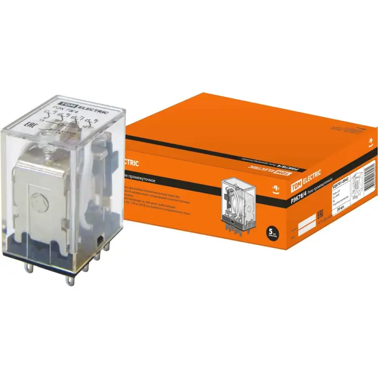 Реле TDM ELECTRIC РЭК78/4 SQ0701-0042