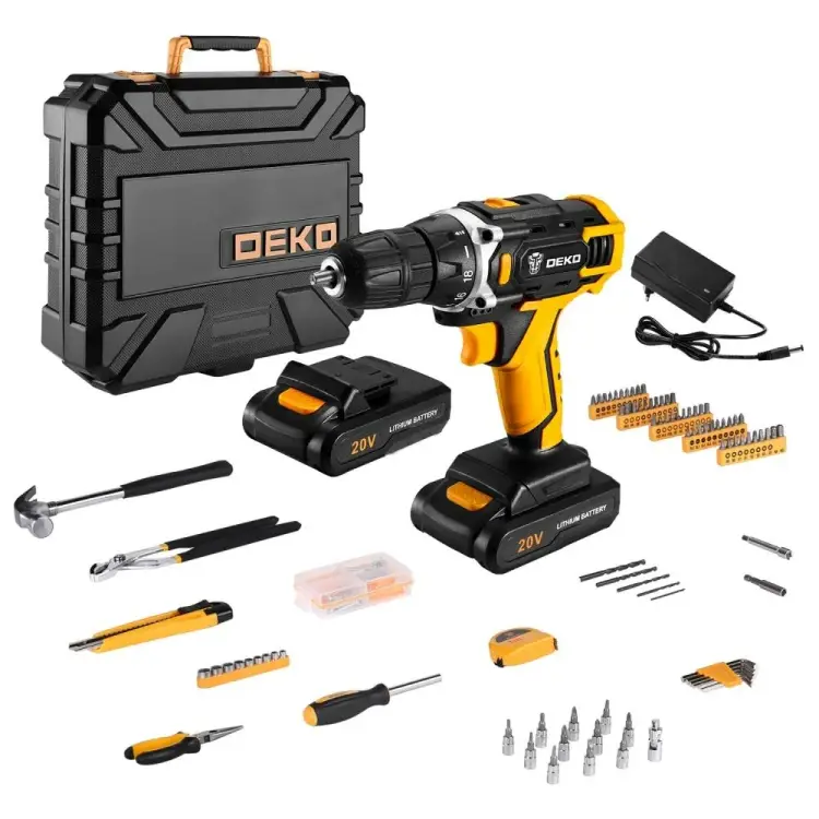 Аккумуляторная дрель-шуруповерт DEKO DKCD20FU-Li 063-4135 Аккумуляторная дрель-шуруповерт DEKO DKCD20FU-Li 063-4135