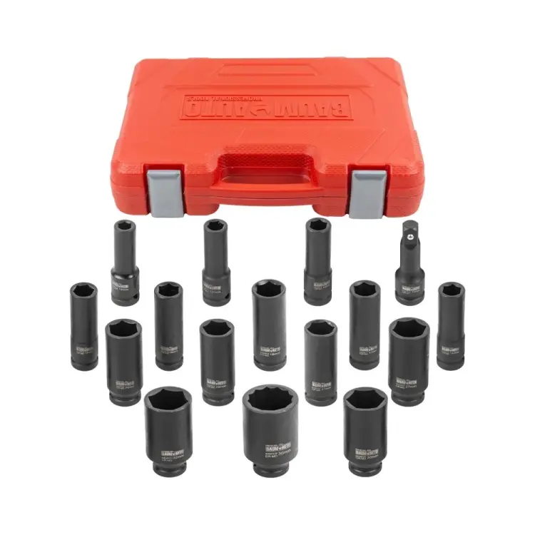 Набор головок ударных шестигранных BaumAuto BM-4177-5MPB(52533)