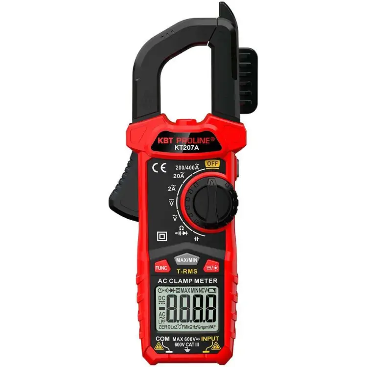 Токовые цифровые клещи КВТ PROLINE 91919