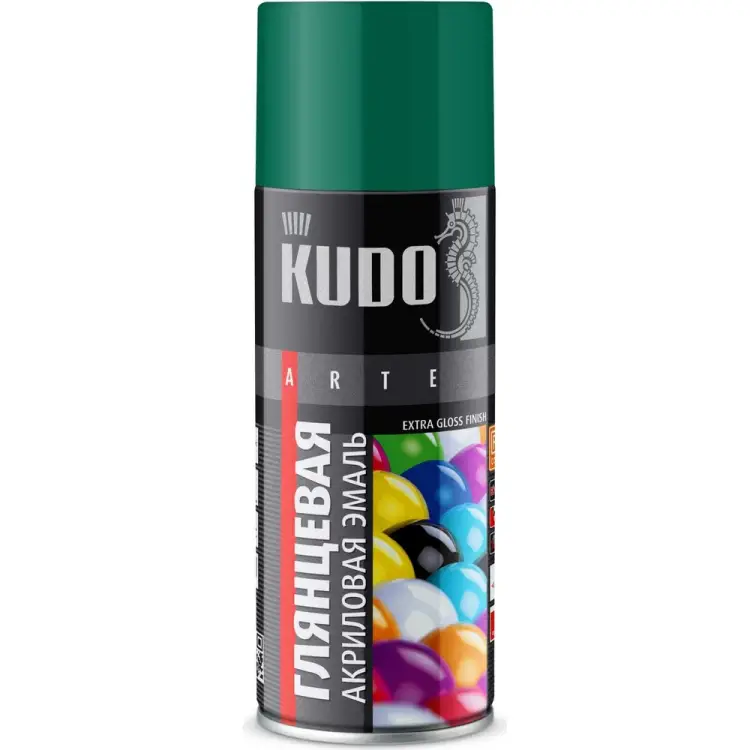 Высокоглянцевая акриловая эмаль KUDO KU-A6016 Высокоглянцевая акриловая эмаль KUDO KU-A6016