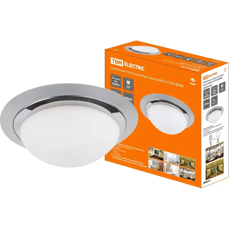 Потолочный точечный светильник TDM ELECTRIC СП 01 Круг SQ0346-0001