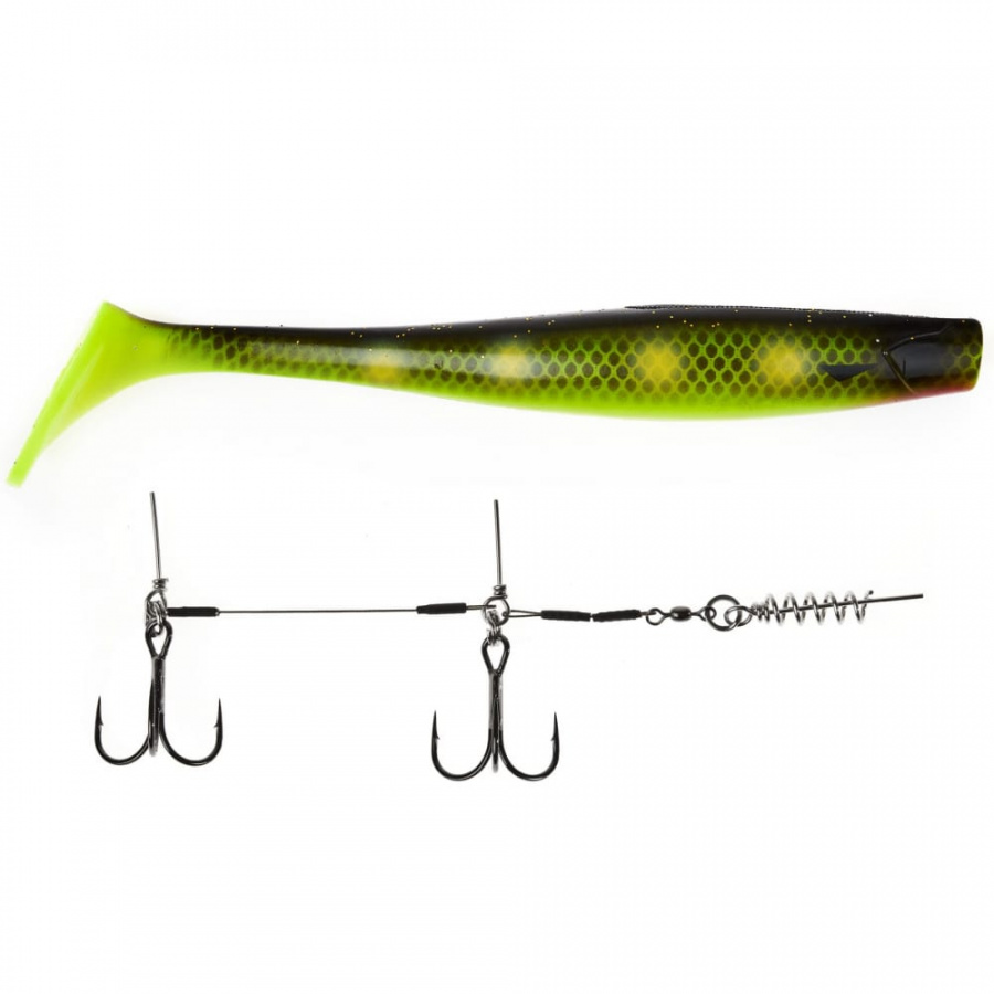 Виброхвосты Lucky John LJ 3D BBS Series GIANT KUBIRA SWIM SHAD