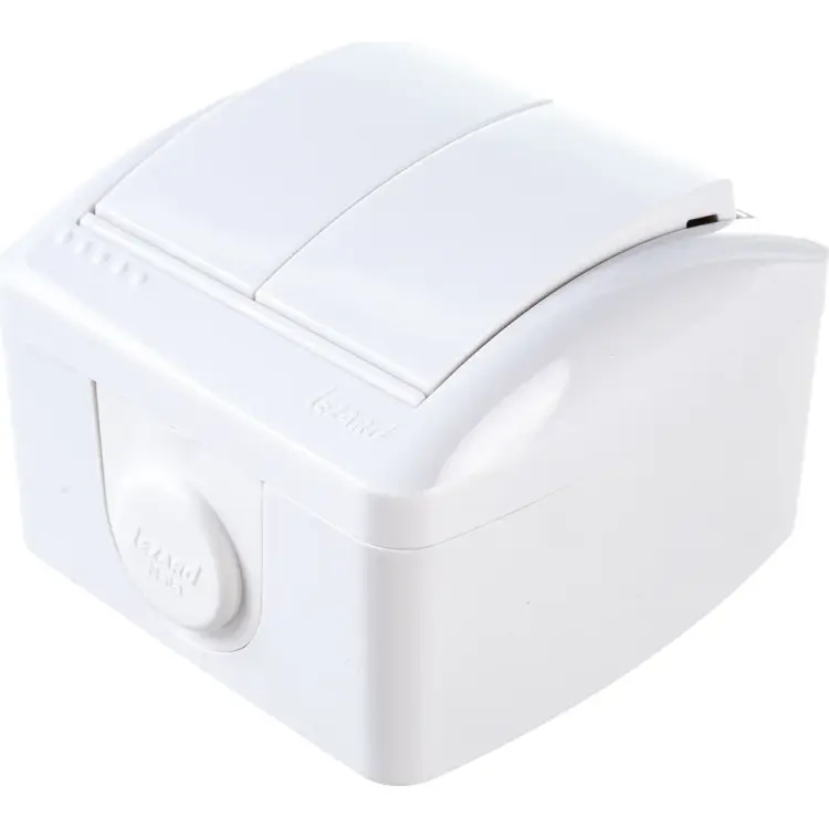 Двойной выключатель Lezard NATA 710-0200-101