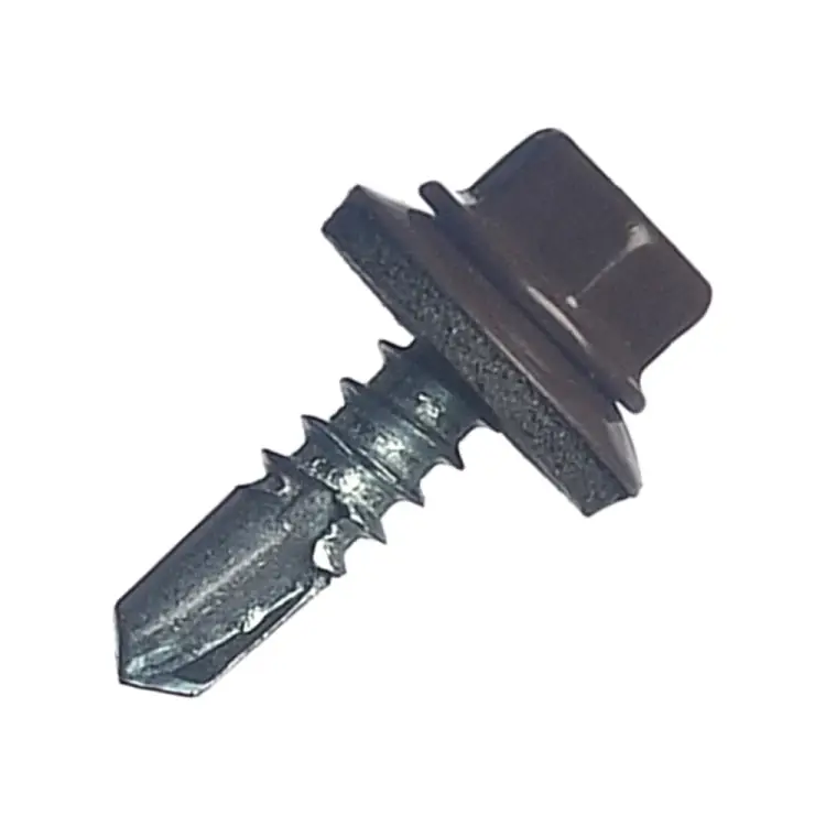 Кровельный саморез МЕТАЛЛСЕРВИС 5.5x19 RAL 8017 100 шт. 1220594