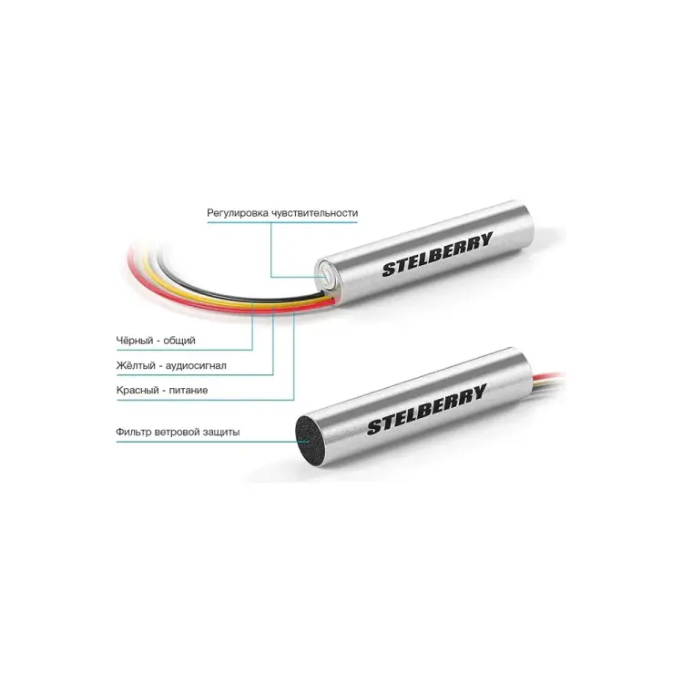Высокочувствительный hd-микрофон Stelberry АВ5027944