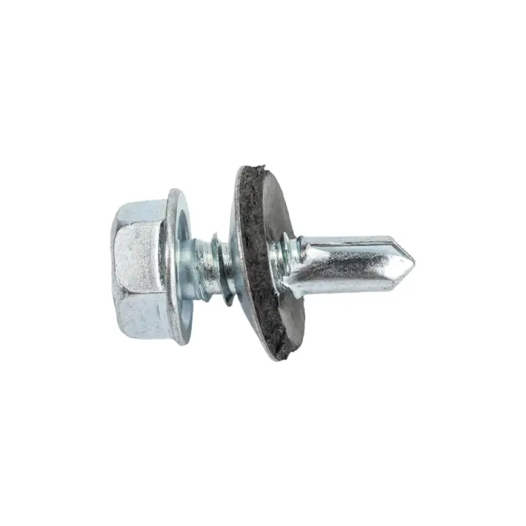 Оцинкованный кровельный саморез КРЕП-КОМП 6.3х19 250 шт. ск6319ф