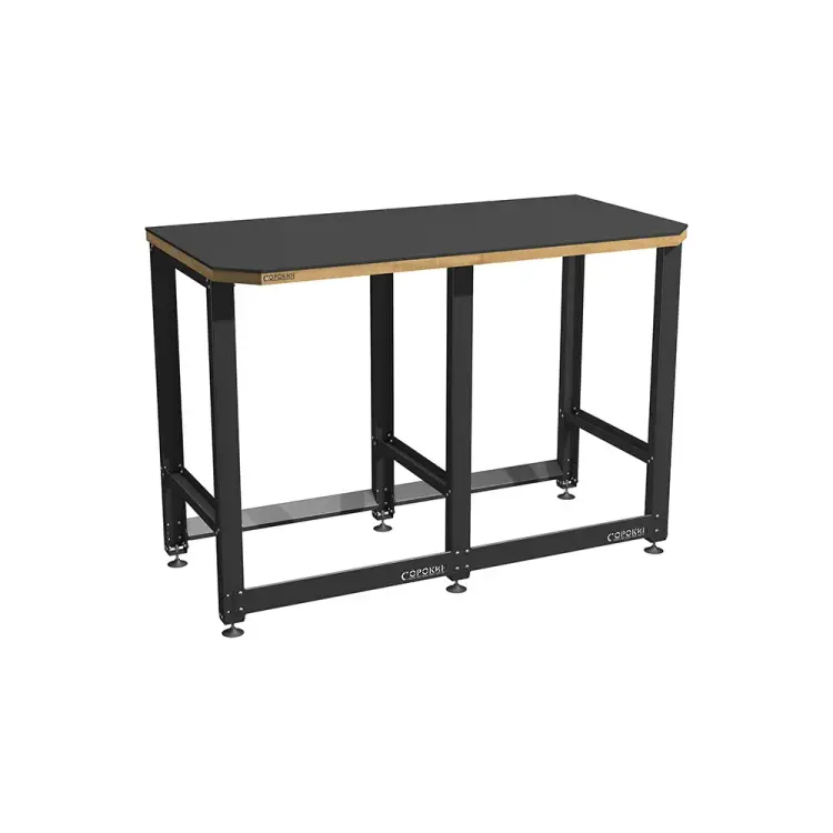 Верстак Сорокин Standart с металлической столешницей и траверсами для хранения колёс 35.43