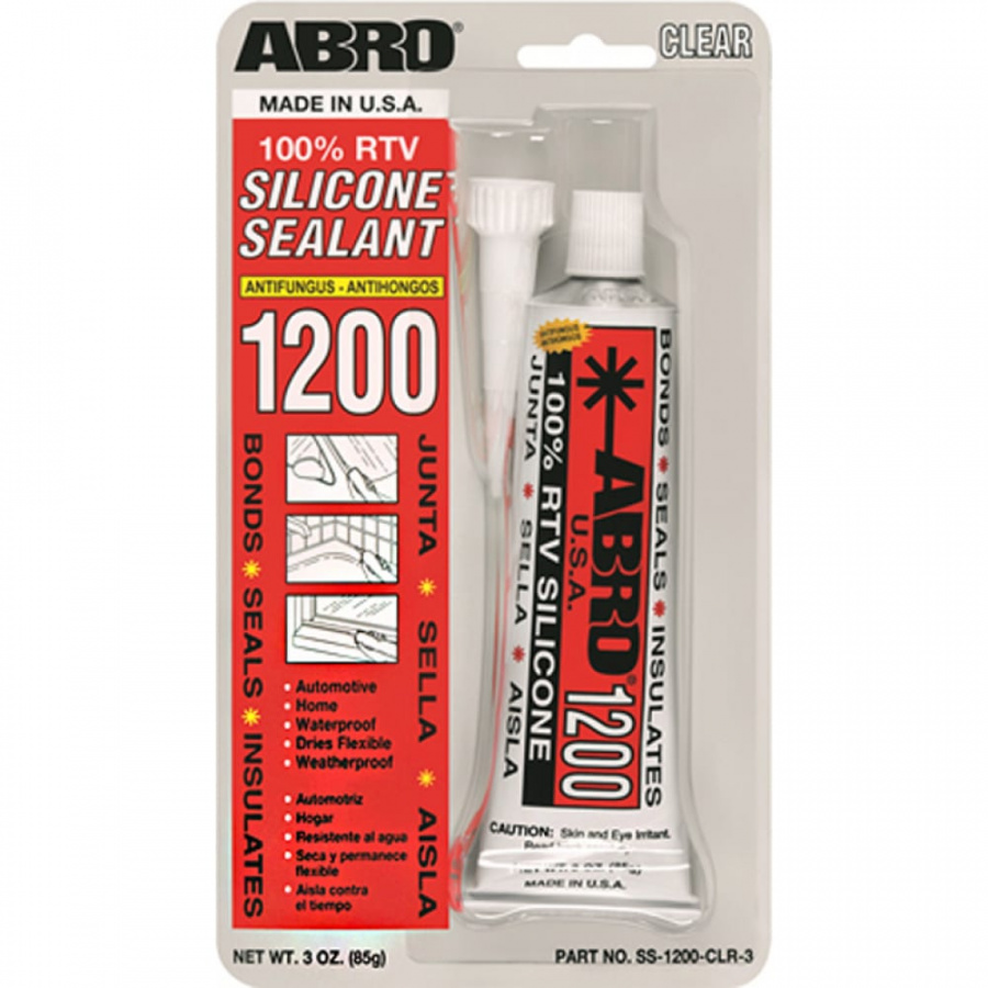 Силиконовый герметик ABRO 1200