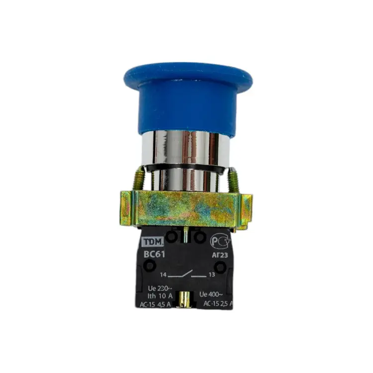 Кнопка TDM ELECTRIC BC61 Грибок SQ0704-0046