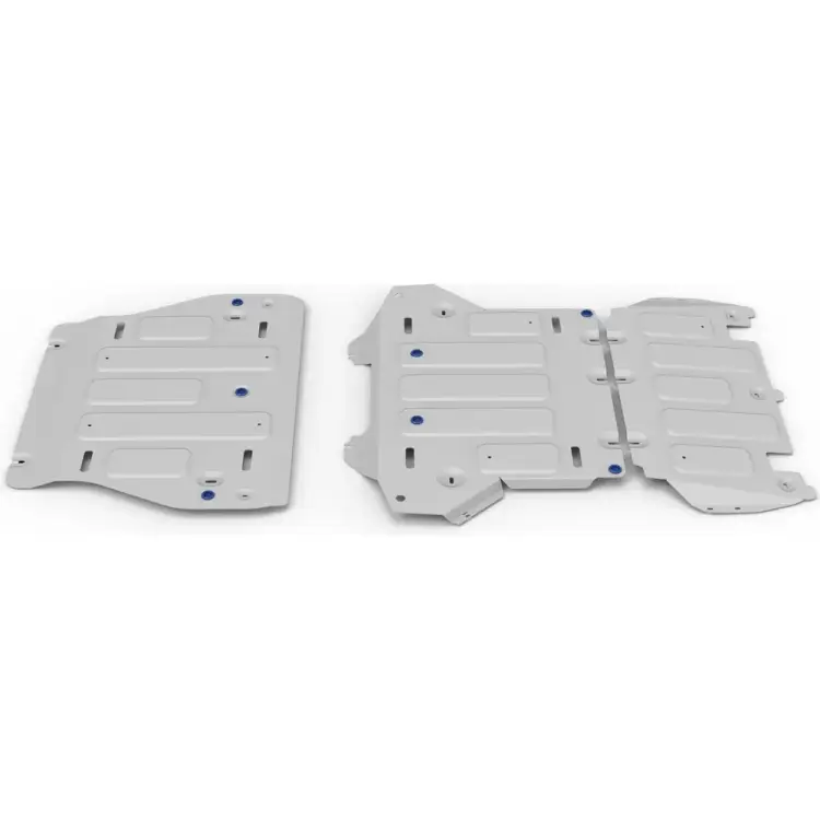 Комплект защит картера + комплект крепежа Zeekr 001 2023-, 4WD Rival K333.1934.1