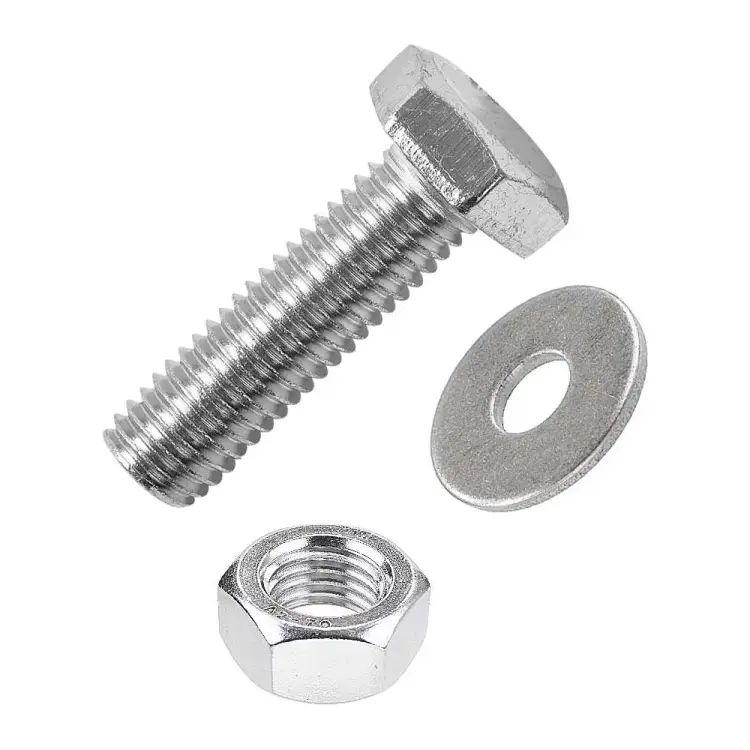 Нержавеющий болт 23 БОЛТА 8x30 мм DIN933 10шт. 33343