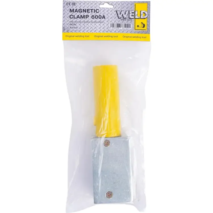 Магнитная клемма заземления Weld CLAMP 600А MAGNETIC