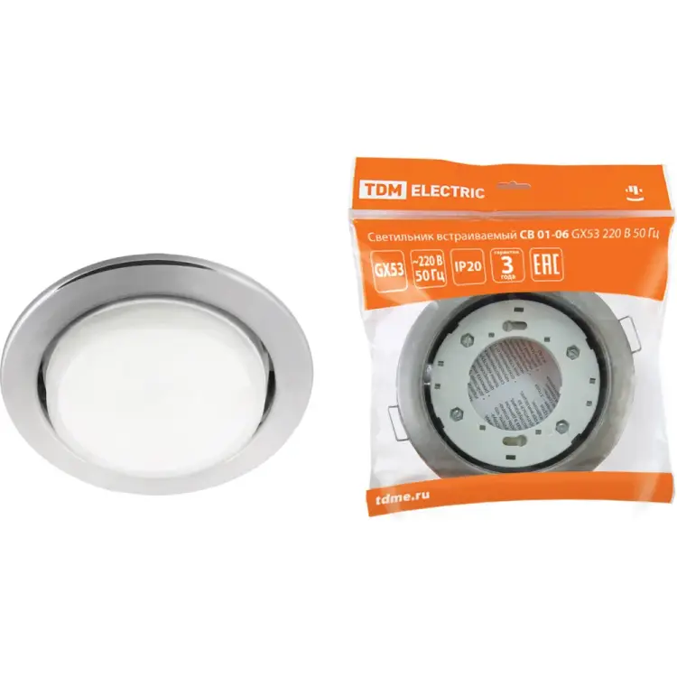 Встраиваемый светильник TDM ELECTRIC СВ 01-06 SQ0359-0058