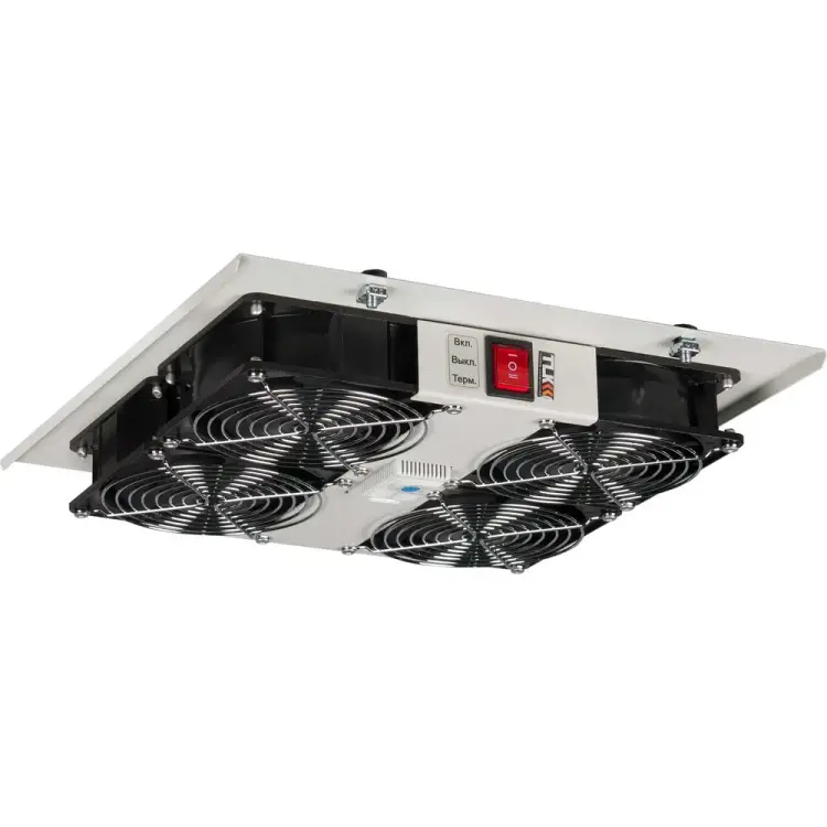 Вентиляторный блок TLK GY TLК-FAN4-TERM-I-GY Вентиляторный блок TLK GY TLК-FAN4-TERM-I-GY